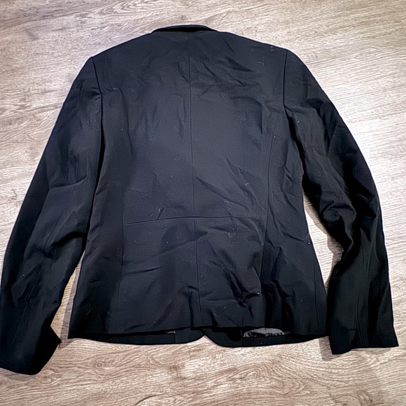 Nine West blazer size 8 black with two buttons - Picture 2 of 3